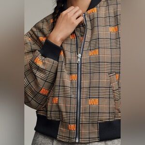 Avec Les Filles Embroidered
Love Bomber Jacket